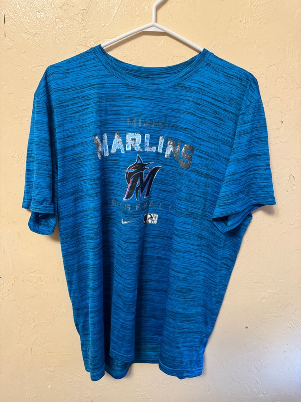 Nike Blue Miami Marlins Short-Sleeve Tee